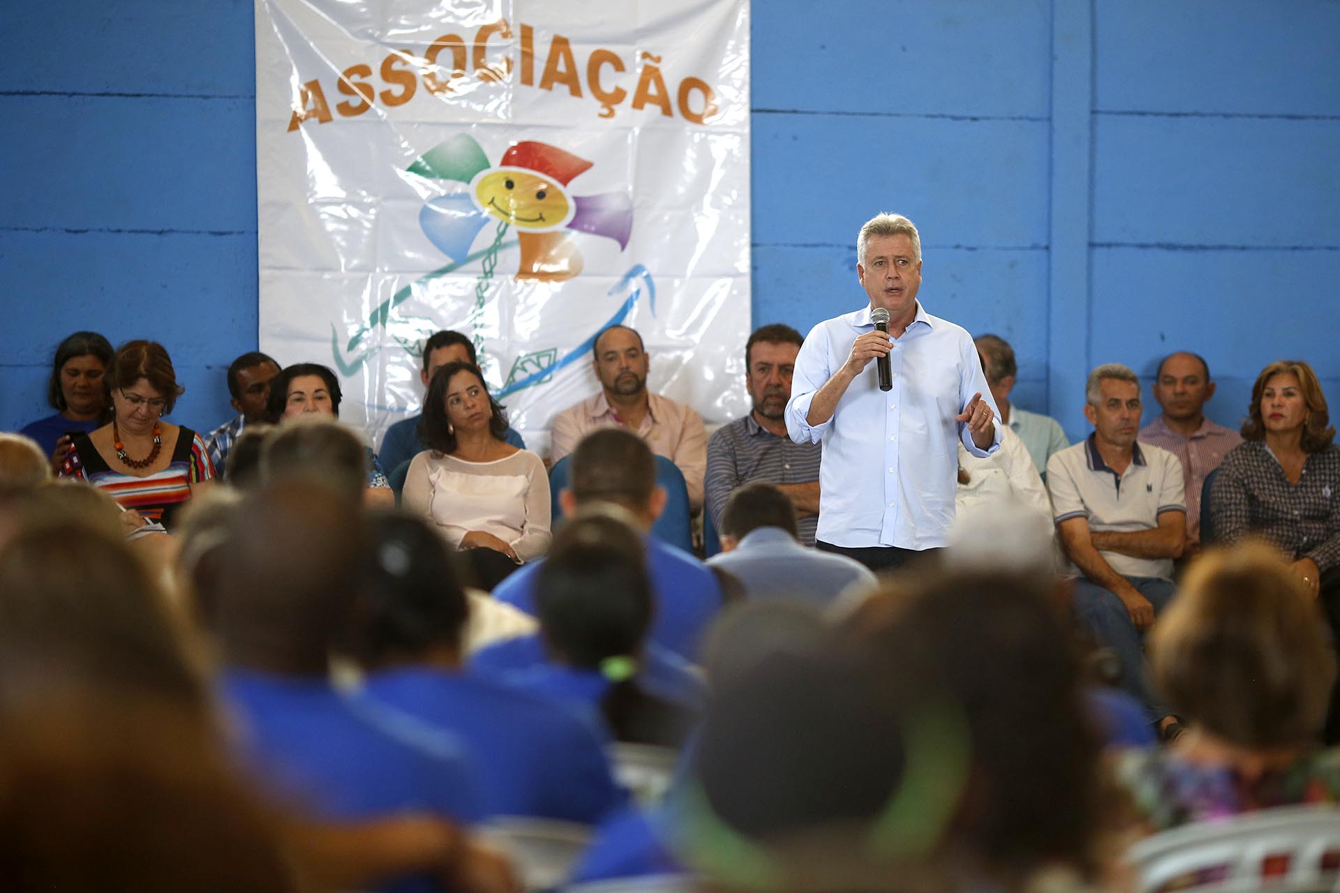 Os contratos foram assinados nesta segunda-feira (16) na associação Recicle a Vida, em Ceilândia, em evento com a participação do governador de Brasília, Rodrigo Rollemberg. Foto: Dênio Simões/Agencia Brasília