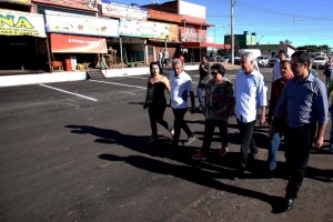 Governador visita feira para acompanhar andamento da obras.