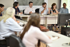 O secretário de Gestão do Território e Habitação, Thiago de Andrade, coordenou a primeira reunião dos membros da câmara técnica que vai auxiliar na elaboração da Luos.