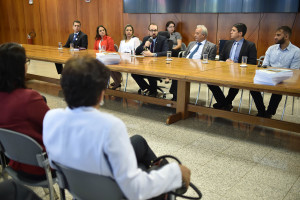 O lançamento do plano decenal para o atendimento socioeducativo no DF ocorreu em cerimônia no Palácio do Buriti.