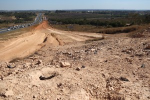 Obras no Trevo de Triagem Norte