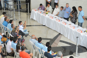 O governador de Brasília, Rodrigo Rollemberg, participou na manhã deste sábado (3) do 1° Fórum dos Síndicos de Arniqueira