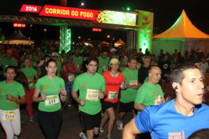 A Corrida do Fogo, disputada em julho.