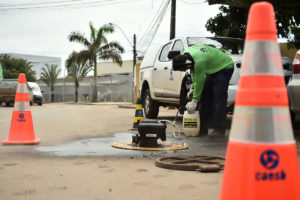 Equipamento facilita a identificação de escoamento indevido de águas pluviais no sistema de esgoto.