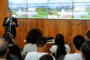 Novo portal da transparência lançado oficialmente pelo governador Rodrigo Rollemberg no Palácio do Buriti nesta quinta-feira (9).