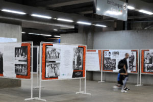 Quem passar pela Estação Águas Claras, da Companhia do Metropolitano do Distrito Federal (Metrô-DF) até 30 de janeiro verá a exposição Israel Pinheiro — o homem que dirigiu a construção de Brasília.