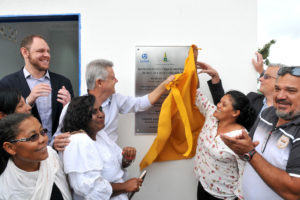 Inauguração do sistema de abastecimento do assentamento do Núcleo Rural Oziel Alves III, em Planaltina.