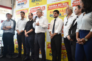 Atacado inaugurado nesta quinta-feira (9), no SIA, vai criar cerca de 400 empregos e gerar, em média, R$ 10 milhões em impostos anualmente. Foto: Andre Borges/Agência Brasília