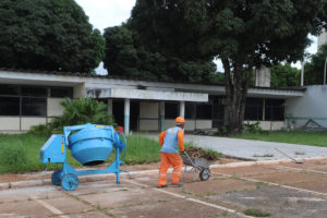 Obras de instalação da farmácia de alto custo do Gama foram iniciadas em 22 de março.