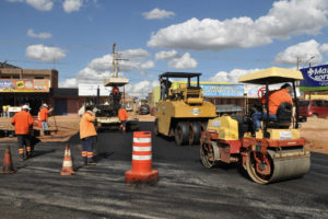 Via no Trecho 3 do Sol Nascente ainda receberá obras definitivas para regularização, mas intervenções são necessárias para comodidade dos moradores.