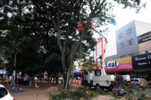 Mutirão do Cidades Limpas vai proporcionar mais conforto e segurança para os frequentadores do Taguacenter.