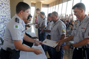 Criado em maio de 2016, o Batalhão de Policiamento Turístico da Polícia Militar do Distrito Federal recebeu os 29 primeiros formados do curso de especialização.