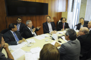 Reunião do comitê gestor com Conselho de Desenvolvimento Econômico e Social do Distrito Federal ocorreu nesta segunda-feira, no Palácio do Buriti.