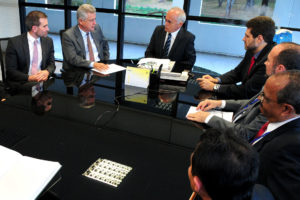 Doação de materiais do TCU ao governo de Brasília foi formalizada em reunião nesta terça-feira (27).