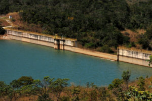 A Barragem do Descoberto em 6 de junho.