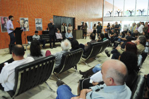 O governador Rodrigo Rollemberg participou do lançamento de edital do FAC para projetos audiovisuais.