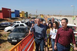 Nesta sexta (11), o governador Rodrigo Rollemberg vistoriou as obras, 90% executadas.