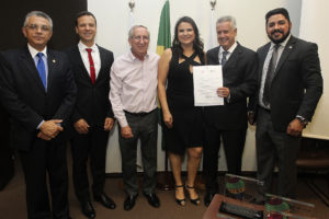 Ocorreu na tarde desta quarta-feira (18) a solenidade de entrega do prêmio Gestão Escolar 2017.