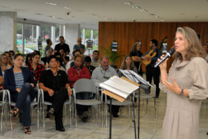 Na manhã de hoje (24), na abertura oficial do evento no Palácio do Buriti, a secretária de Planejamento, Orçamento e Gestão, Leany Lemos, destacou a importância de o evento ser uma política de Estado.