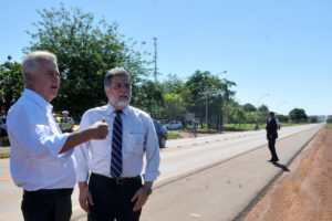 Presente na inauguração, o governador de Brasília, Rodrigo Rollemberg, disse que essa entrega faz parte de um grande conjunto de obras viárias, como a ciclovia que liga Valparaíso, Novo Gama e o Gama, na DF-290