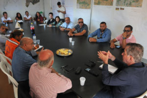 Governo de Brasília reuniu-se novamente no Sol Nascente na manhã desta segunda-feira (6). Para dar continuidade às ações que visam minimizar os problemas dos moradores, provocados por fortes chuvas.