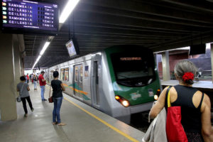 Estação do Metrô-DF.