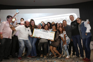 Com o projeto Monitorando Minha Escola, o Centro Educacional 14 de Ceilândia ficou em primeiro lugar no Prêmio Escola de Atitude.