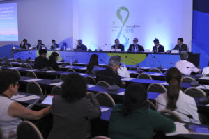 Especialistas brasileiros e estrangeiros conheceram o Plano Orla Livre em painel no 8º Fórum Mundial da Água. Foto: Renato Araújo/Agência Brasília