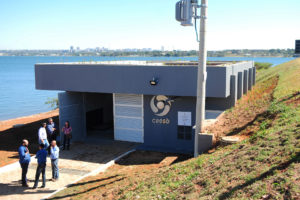 A Caesb inaugurou a 5ª etapa do sistema de esgotamento sanitário do Lago Sul. A estrutura foi entregue à população nesta quinta-feira (5).