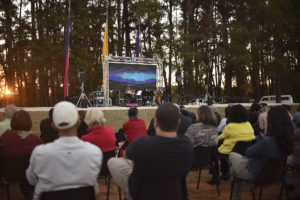 Anfiteatro do Jardim Botânico de Brasília inaugurado nesta quinta-feira (5).