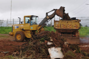 A força-tarefa do programa Cidades Limpas ficará no Jardim Botânico até quinta-feira (29). As atividades foram iniciadas na manhã desta segunda (26) em frente à administração regional, na Avenida das Palmeiras.