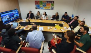 Brasília, 21.10.2019//Videoconferência com a Ministra do Turismo do Paraguai e Operadoras Paraguaias e do Brasil na Setur-DF. Foto Luís Tajes/Setur-DF