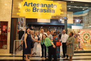 Brasília, 01.11.2019//Inauguração da loja Artesanato de Brasília, da Setur-DF, no Shopping Pátio Brasil.Foto Luís Tajes/Setur-DF