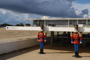 Brasília 26.11.2019//Decoração de Natal no CAT Casa de Chá, na Praça dos Três Poderes.Foto Luís Tajes/Setur-DF