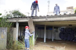 A Escola Classe 59 de Ceilândia foi fundada em 1989, em caráter provisório. Há anos, os moradores da região aguardavam pela reconstrução | Foto: Álvaro Henrique/Secretaria de Educação