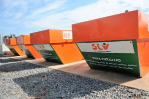 No DF, há 11 papa-entulhos instalados, distribuídos em Taguatinga, Asa Sul, Gama, Guará, Planaltina, Santa Maria, Ceilândia e Brazlândia | Foto: Renato Alves/Agência Brasília