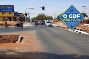 Até a noite da próxima sexta-feira (17) os sinaleiros serão ligados e as faixas de pedestres, pintadas| Foto: GDF Presente