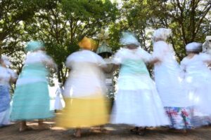 Religiões de matriz africana são vítimas de ataques a terreiros e depredação de espaços públicos símbolo da religiosidade afro-brasileira. Foto: Divulgação/Sejus