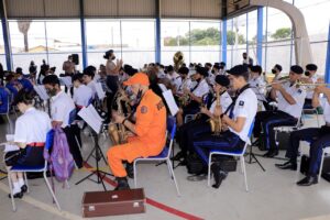 O Centro de Ensino Fundamental 01 do Riacho Fundo II atende mais de dois mil estudantes dos ensinos fundamental e da Educação de Jovens e Adultos e foi uma das primeiras a receber o modelo de gestão compartilhada, em julho de 2020 |  Foto: SSP-DF