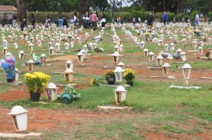 Servidores da Sejus prestaram atendimento psicológico, além de orientação sobre assuntos funerários.. Fotos: Divulgação/Sejus