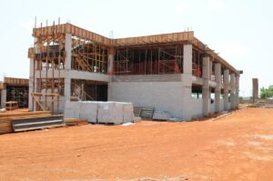 A Escola Classe da 203 do Del Lago, que terá três pavimentos e 23 salas de aula, ofertará 800 vagas. Foto: Paulo H Carvalho