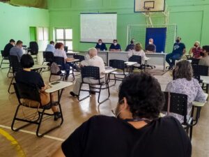 Durante a audiência, a população teve direito a apresentar suas sugestões e questionar o projeto | Foto: AR Samambaia