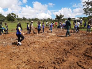 A ação contou com exposição de fotos, plantação de sementes e contação de história| Foto: Divulgação/Instituto Brasília Ambiental