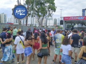 Tranquilidade marcou a folia carnavalesca em Águas Claras. Foto: Divulgação/Administração Águas Claras